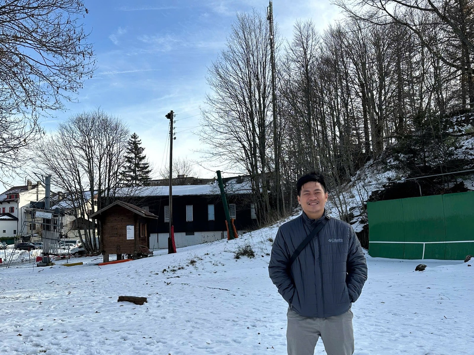 Winter in the St-Cergue — have fun with "real" snow